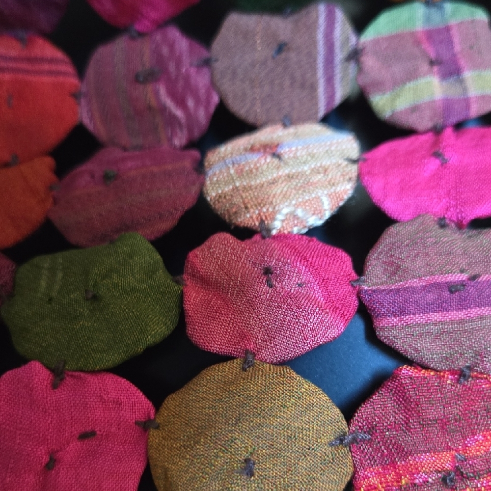 Colorful Floral Patterned Shawl - Picture 6 of 8